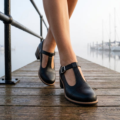 Emberly Gwenllian | Brogue Buckle Loafer