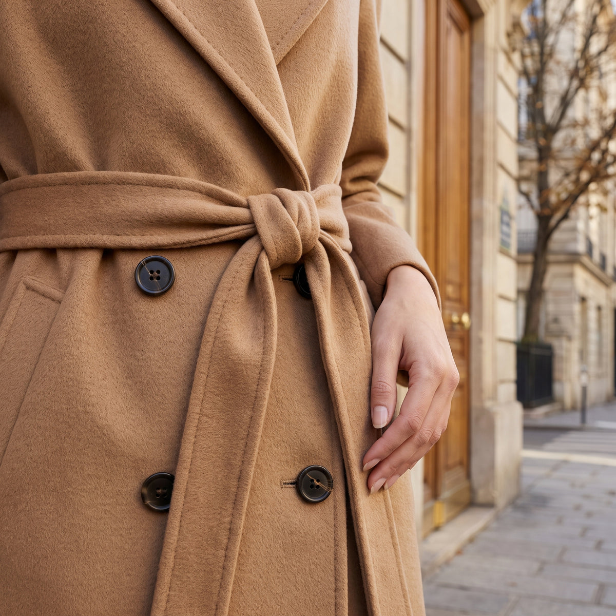 Ditte | Cashmere Blend Longline Coat