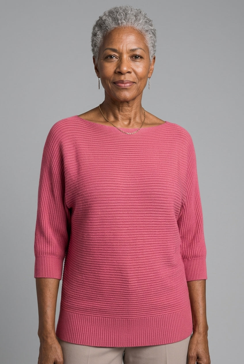 Ferdinande Anouk | Ribbed Cotton-Blend Sweater