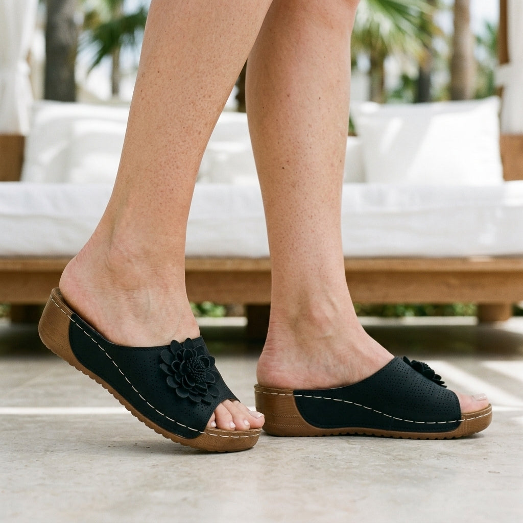 Bettina Valdis | Orthopedic Wedge Sandal