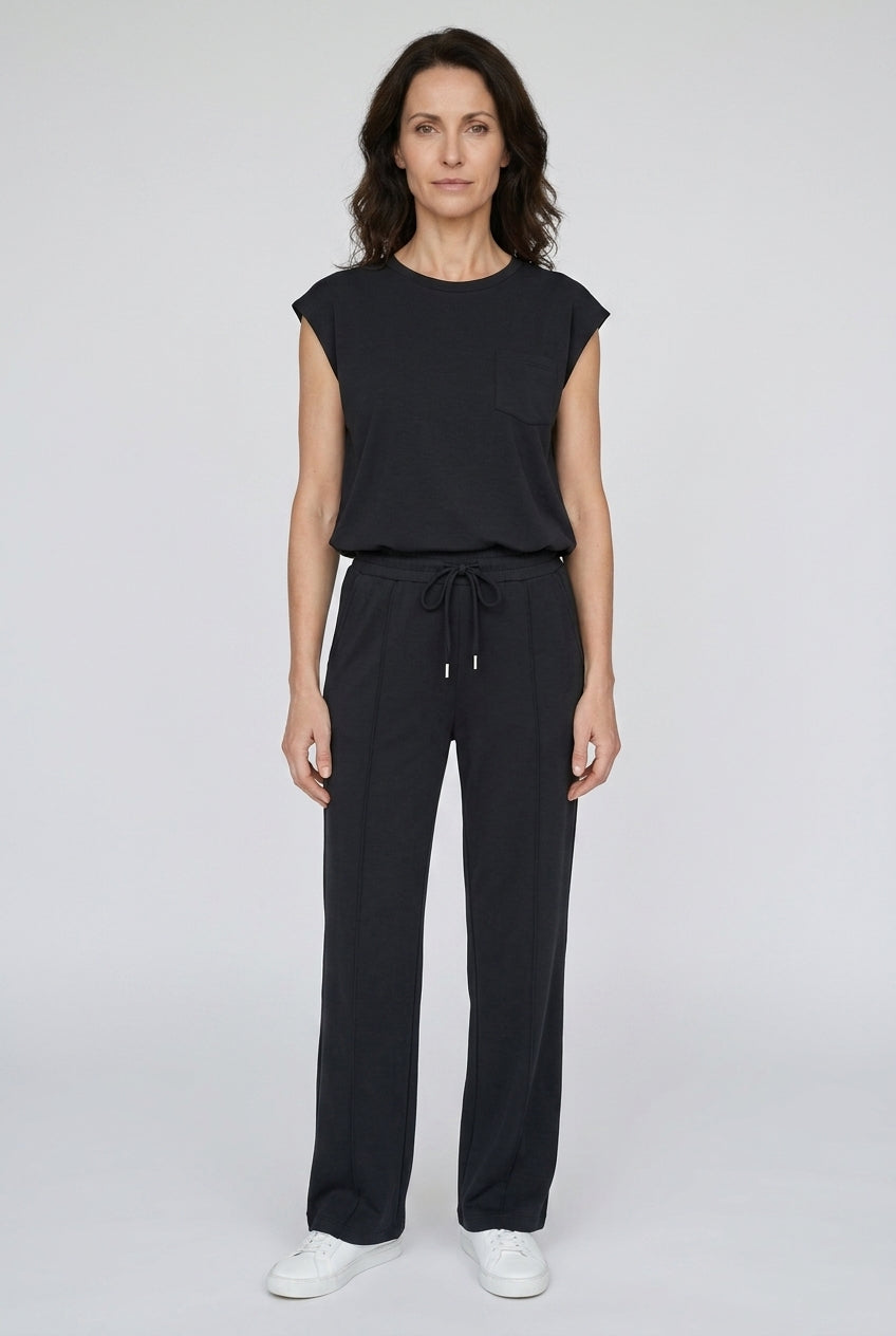 Relaxed Lounge Set for Women, Soft Breathable Co-Ord Matching Top & Bottom, for Casual Wear, Lounging & Everyday