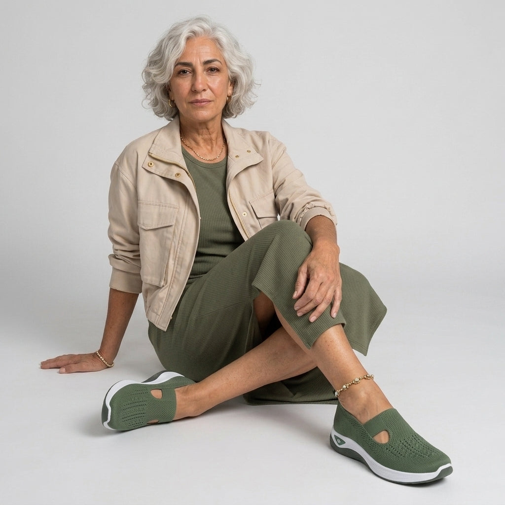 Titania Rain | Orthopedic Wide-Fit Slip-On