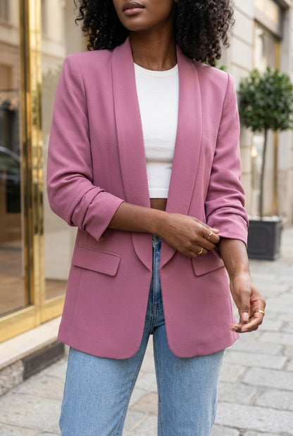 Bria | Open-Front Tailored Blazer