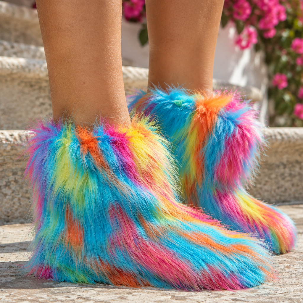 Majis | Faux Fur Mid-Calf Winter Boot