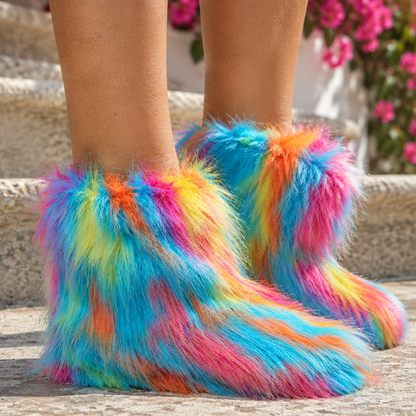 Majis | Faux Fur Mid-Calf Winter Boot