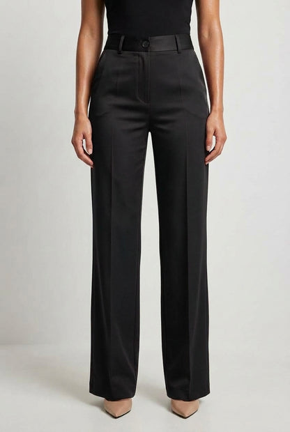 Luna | High-Waisted Wide-Leg Dress Pants