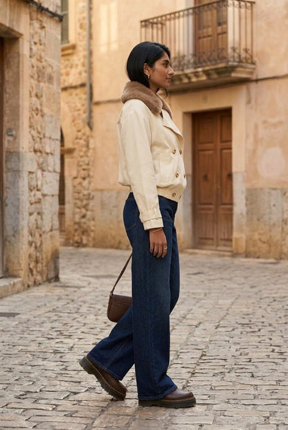 Ullya | Vintage Baggy Straight-Leg Jeans