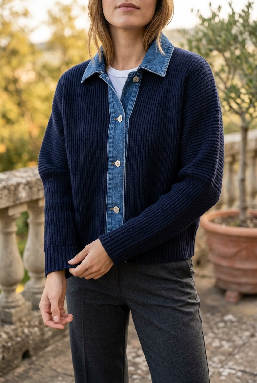 Ditise | Wool Cashmere Cardigan