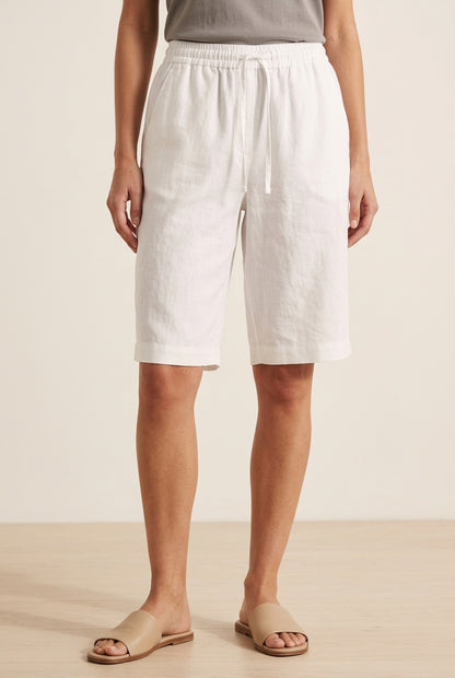 Casual Summer Shorts for Women, Relaxed Fit Lightweight Breathable with Drawstring Elastic Waist & Pockets, for Everyday