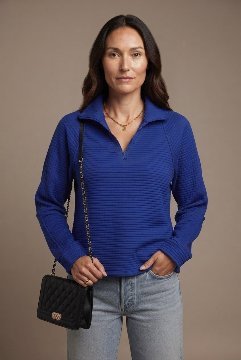 Lia | Elegant V-Neck Sweater