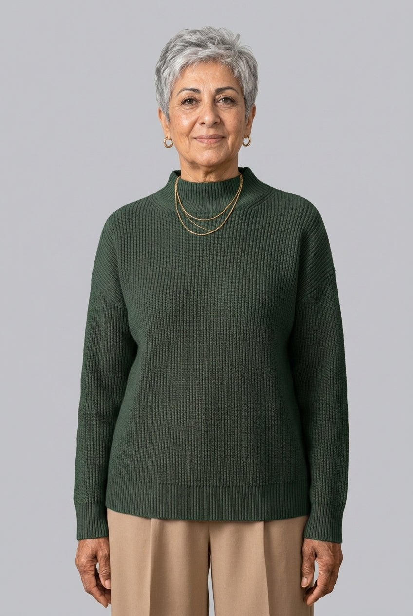 Severine Tallulah | Ribbed Roll Neck Sweater