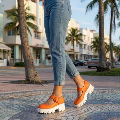 Marjolaine | Mary Jane Platform Heels