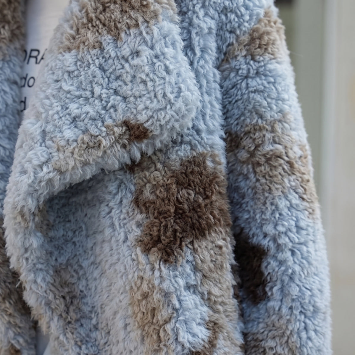 Svya | Curly Lamb Faux Fur Jacket