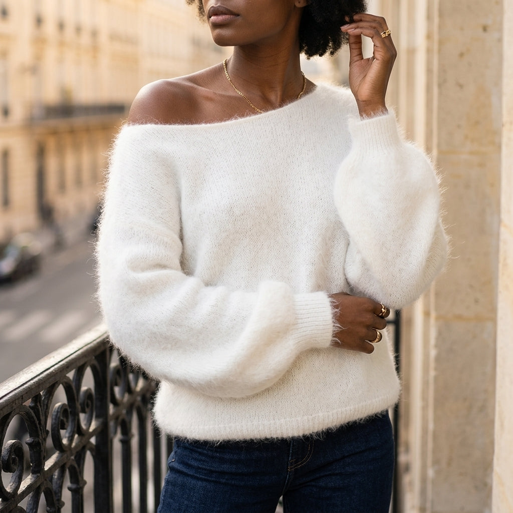Zada | Plush Crew-Neck Pullover
