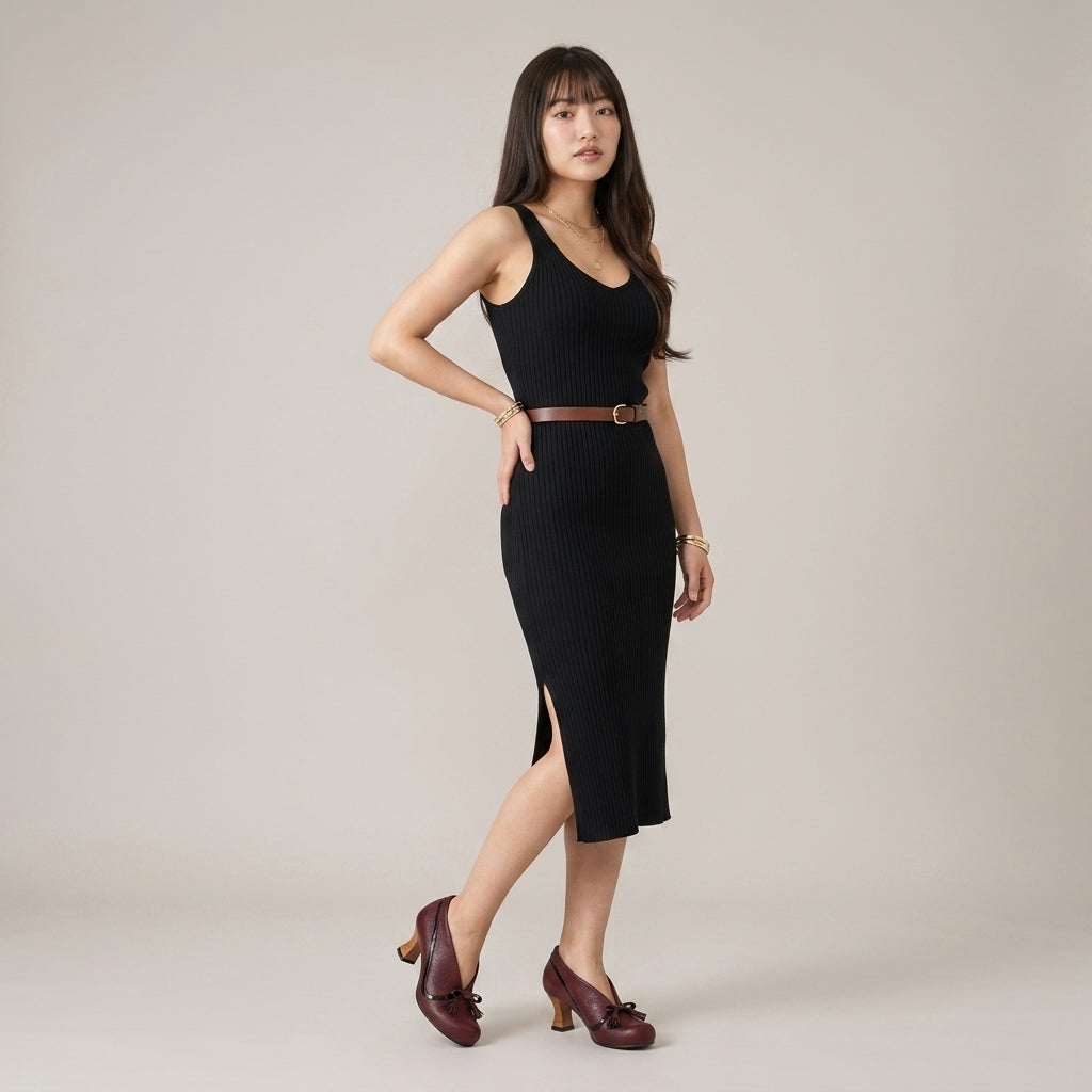Adaline | Collar Tassel Loafer Pumps