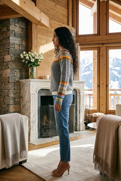 Eirlys Vesper | Ribbed Crew Neck Sweater