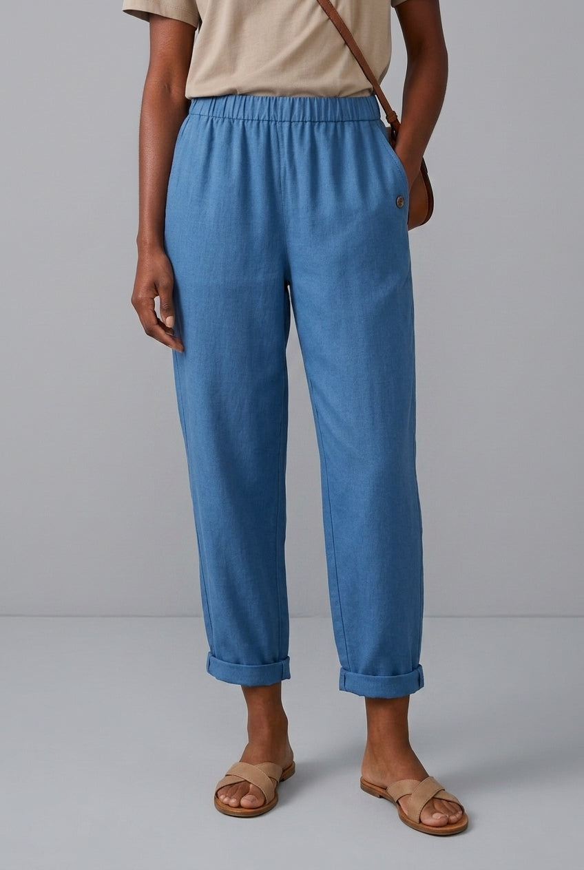 Gabriella | Relaxed Straight-Leg Trousers