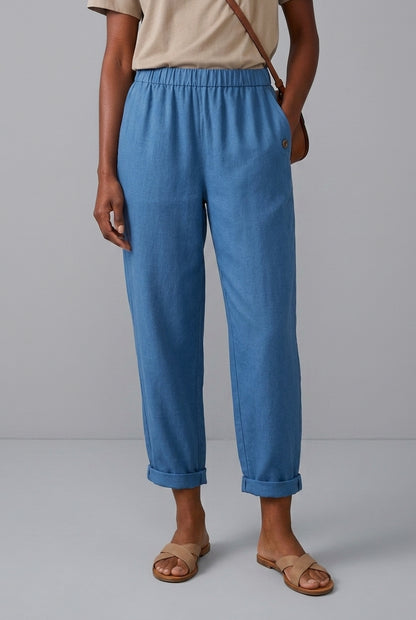 Gabriella | Relaxed Straight-Leg Trousers