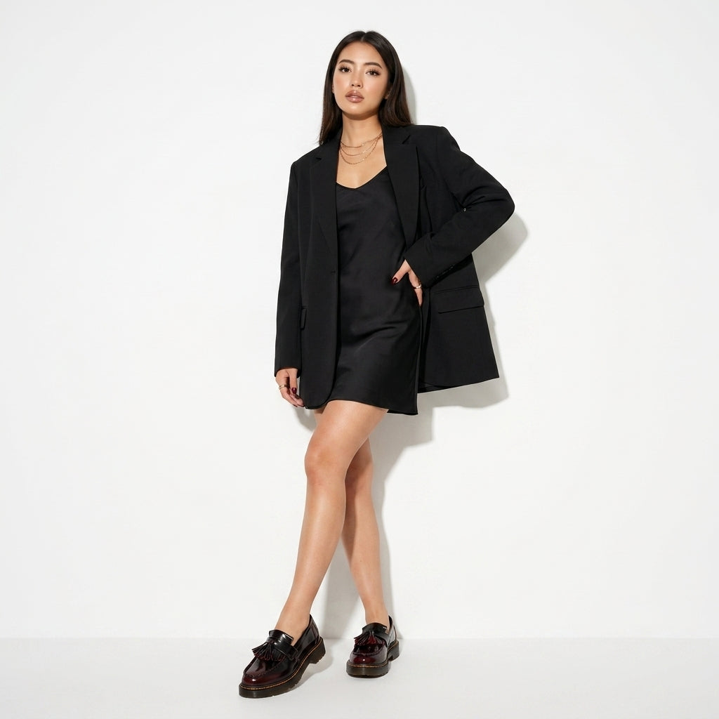 Ophelie | Leather Tassel Loafers