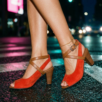Serafina | Slingback Block Heel