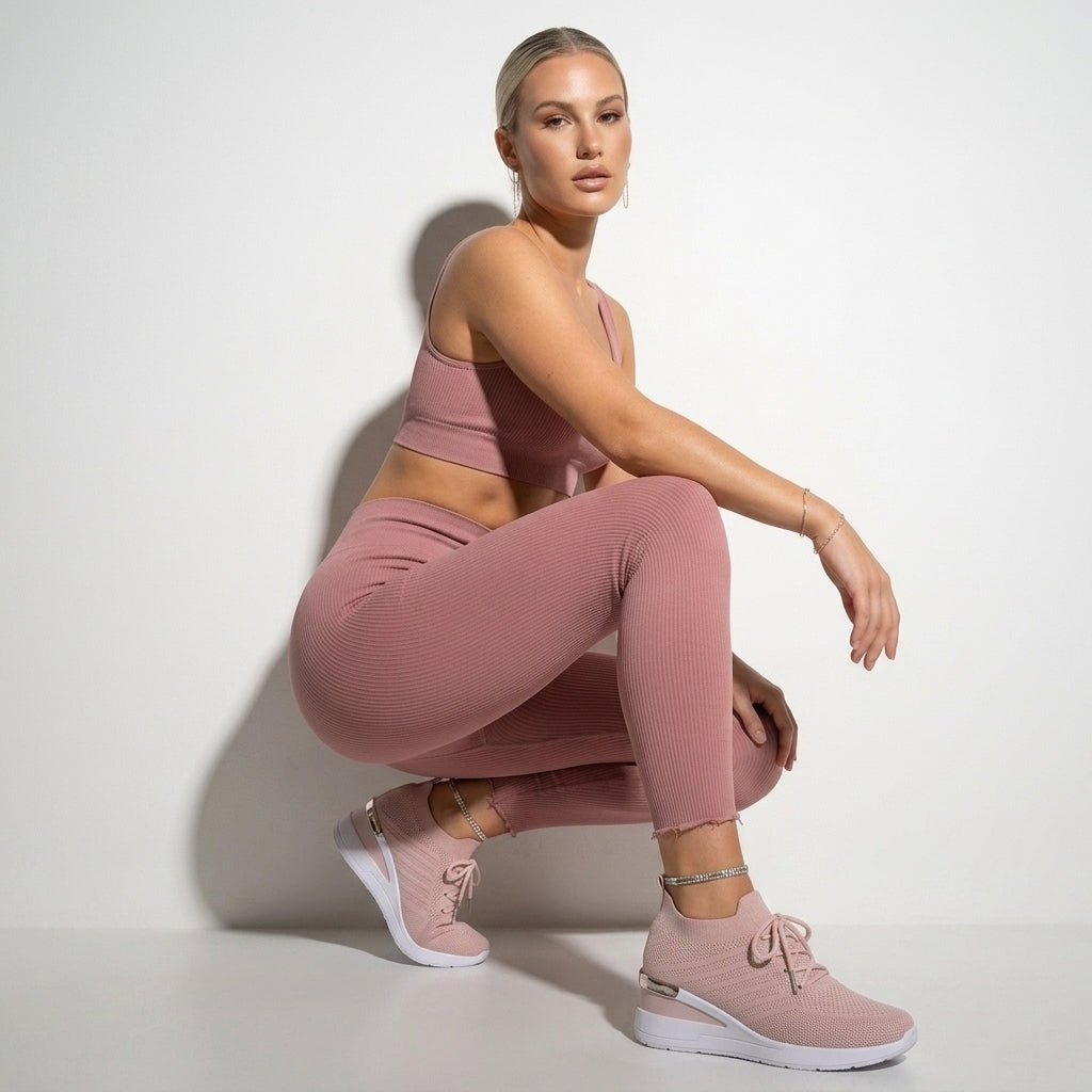 Claudette | Stretch-Knit Comfort Sneakers