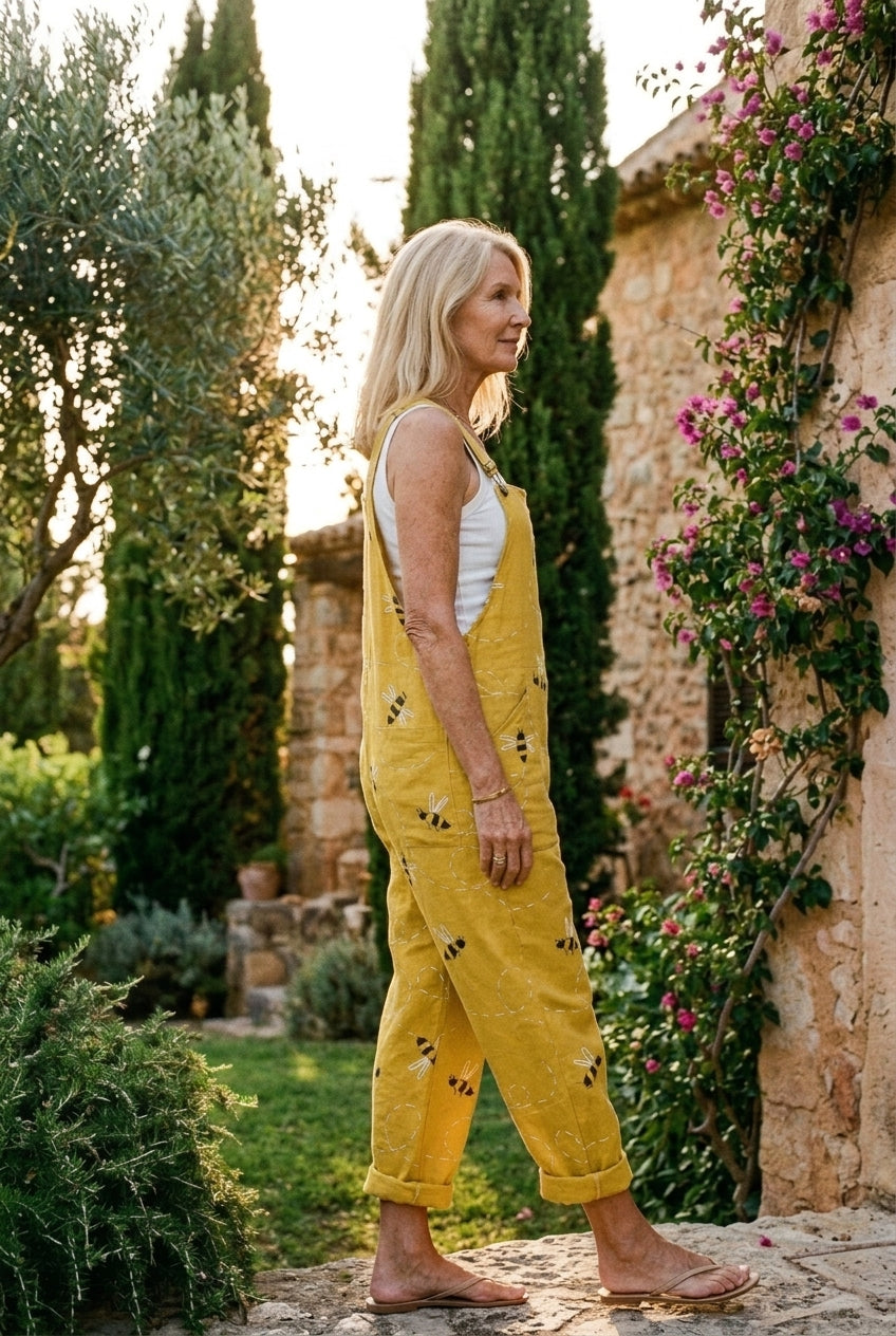 Xaviera | Retro Floral Jumpsuit