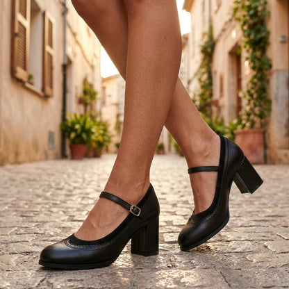 Filippa | Brogue Buckle Loafers