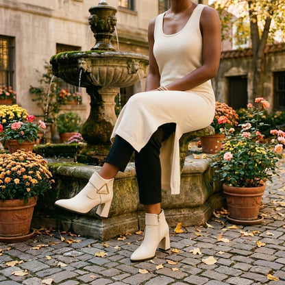 Suki Ember | Strap Detail Ankle Boots
