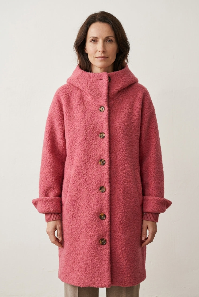 Orla | Women's Warm Classic Tailored Coat with Pockets