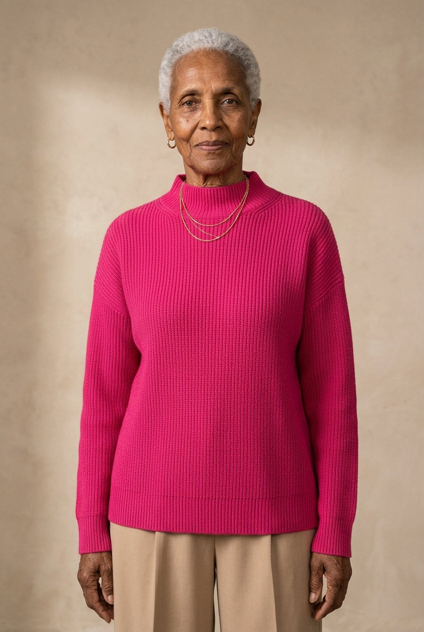 Severine Tallulah | Ribbed Roll Neck Sweater