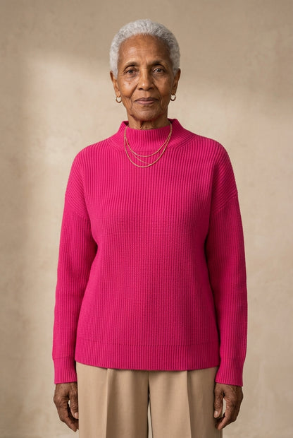 Severine Tallulah | Ribbed Roll Neck Sweater