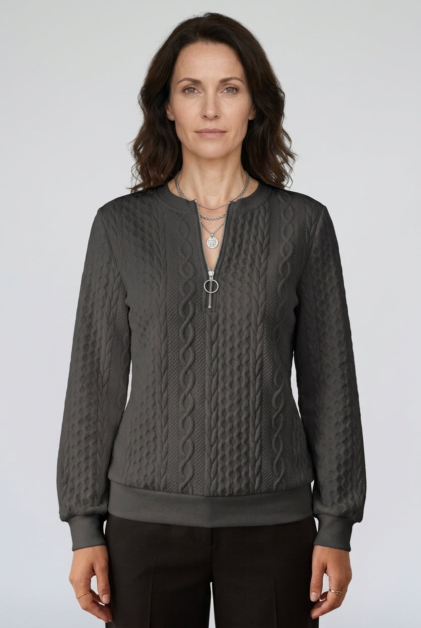 Sophisticated Sweater for Women, Soft Knit Flattering Fit with Refined Tailoring, for Work, Brunch, Casual & Everyday We