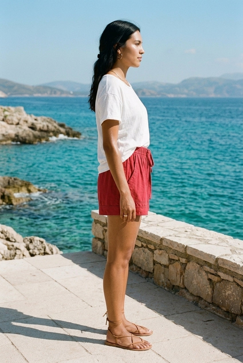 Fabienne | Relaxed Linen Shorts