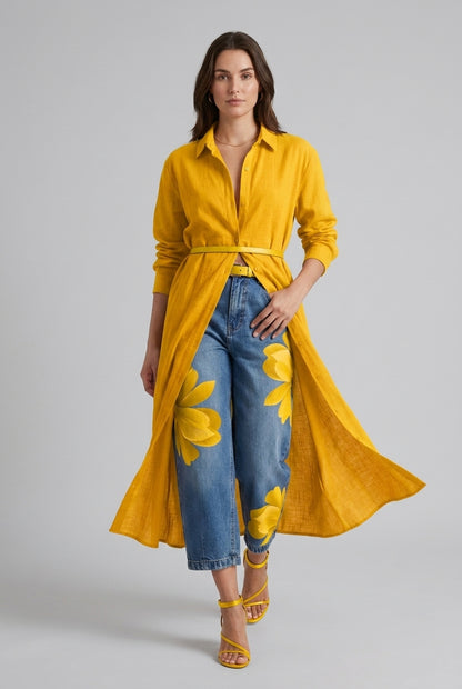 Morgane | Linen-Cotton Two-Piece Set