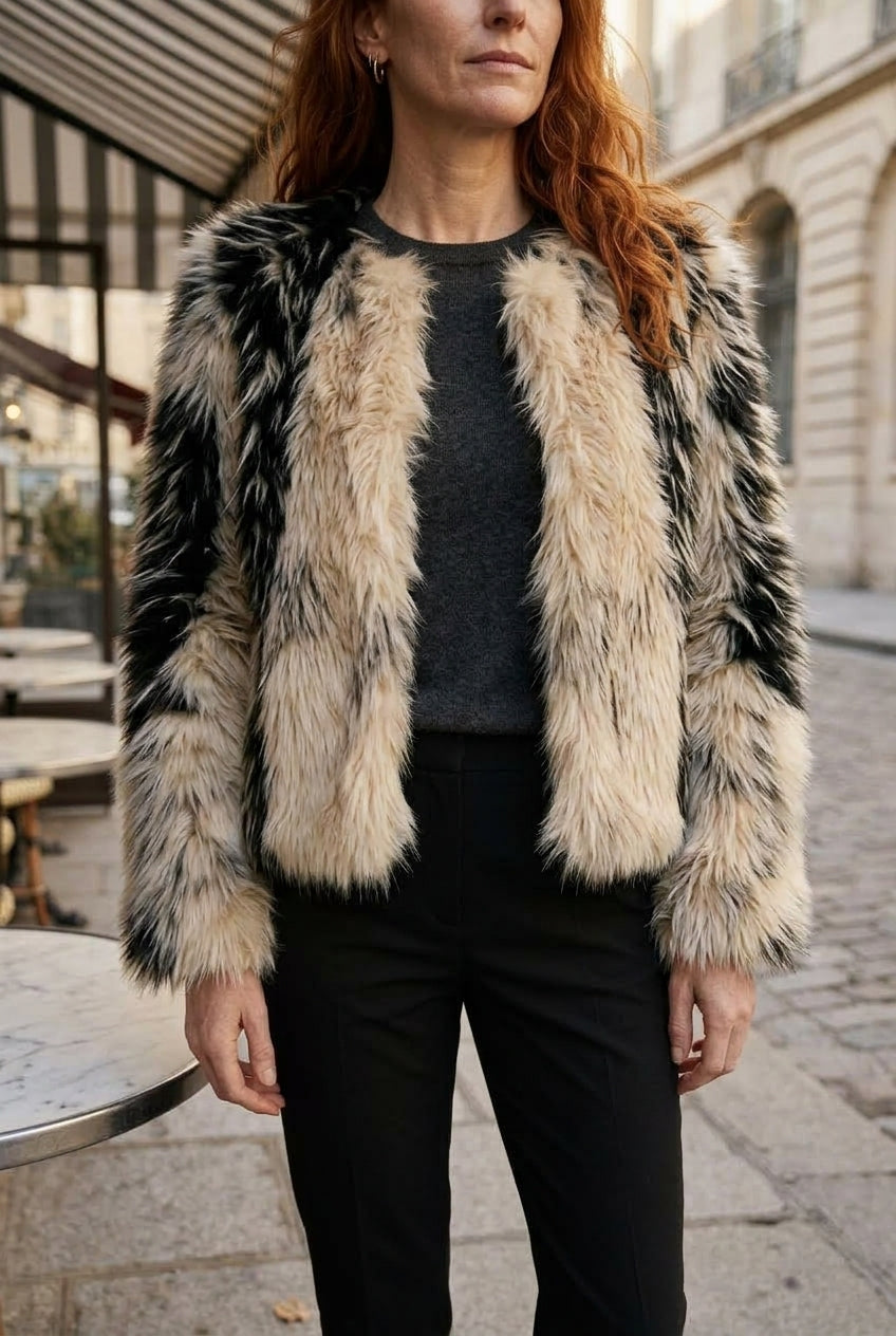 Dorta | Double-Faced Faux Fur Coat