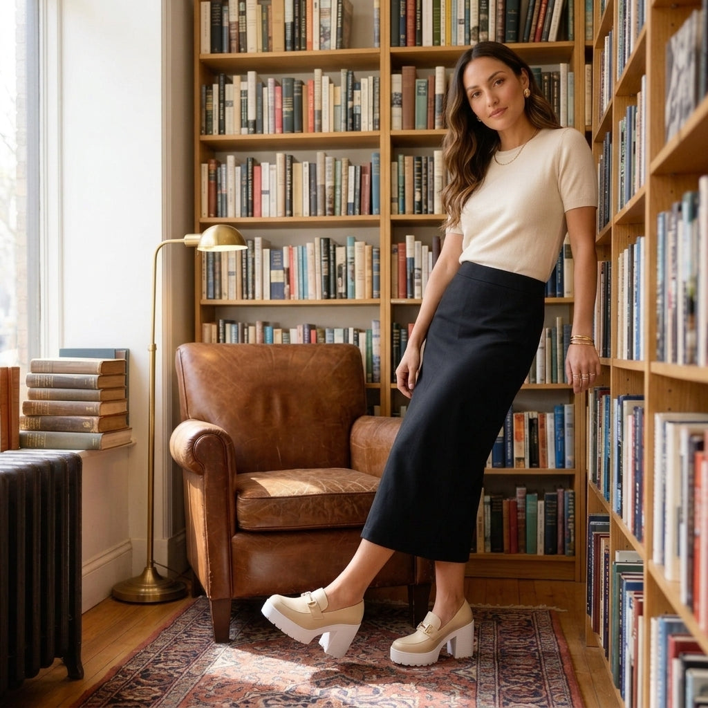 Zélie Delilah | Platform Loafers