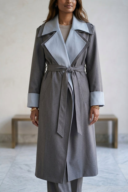 Alara | Double Lapel Trench Coat