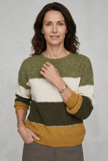 Freya | Retro Chic Knit Pullover