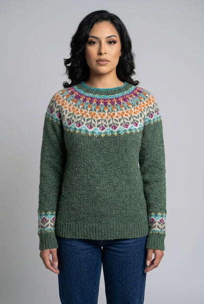 Eirlys Vesper | Ribbed Crew Neck Sweater
