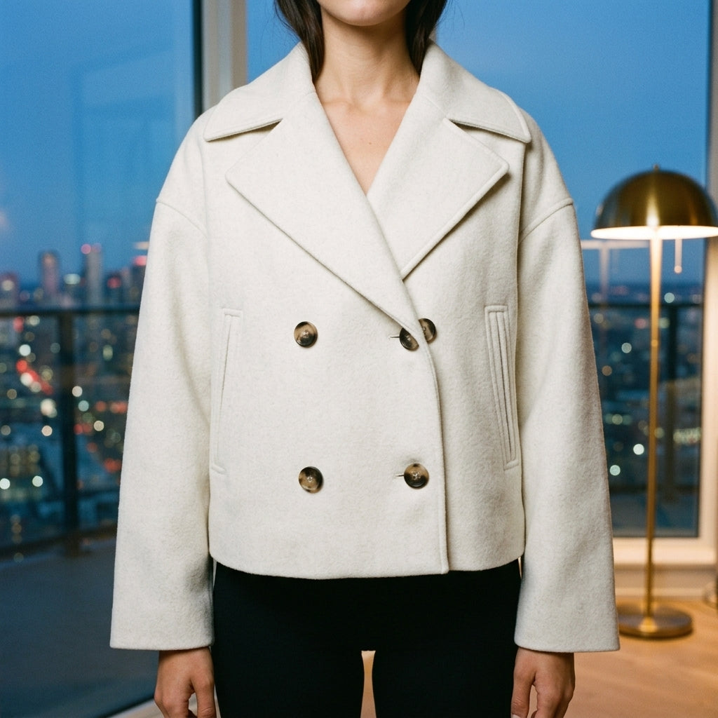 Mina | Boxy Cropped Blazer