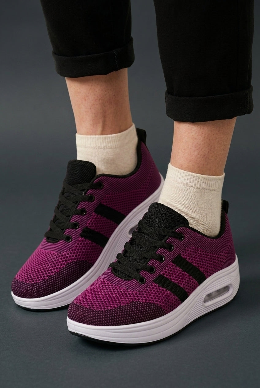 Orthopedic Air Cushion Shoes for Women, Ergonomic Arch Support Comfort, for Work, Walking, Travel & Everyday Wear