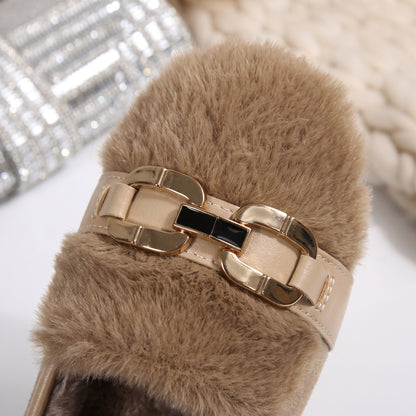 Onia | Faux Fur Slip-On Loafer
