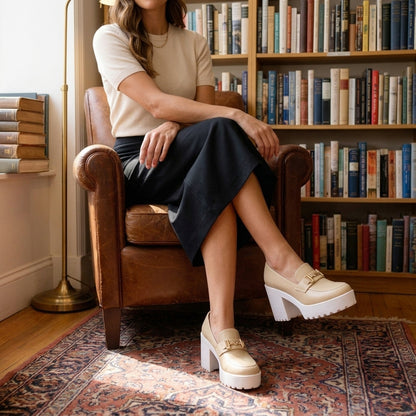 Zélie Delilah | Platform Loafers