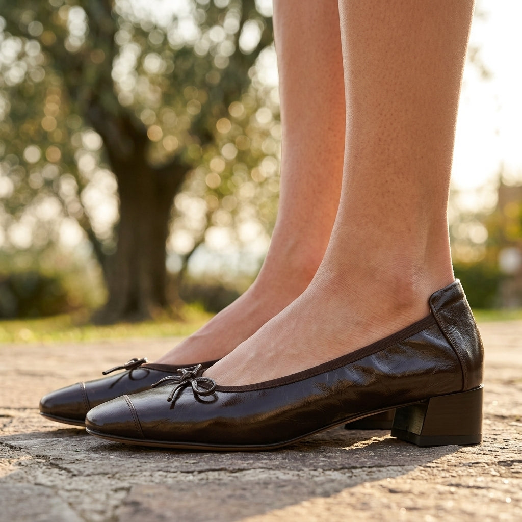 Cilla | Soft Leather Mary Jane Heels