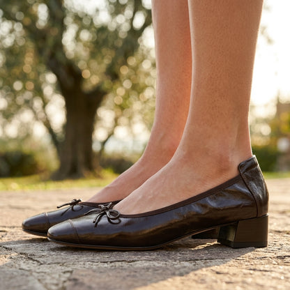 Cilla | Soft Leather Mary Jane Heels