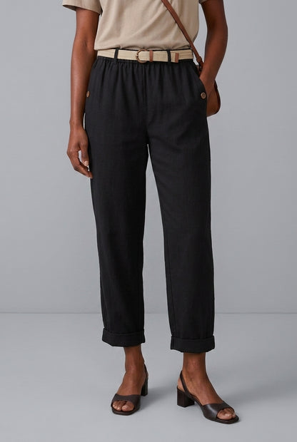 Gabriella | Relaxed Straight-Leg Trousers