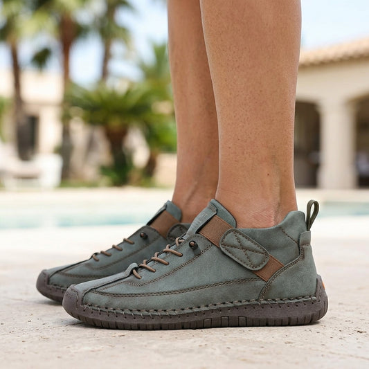 Odetta Norabelle | Suede & Leather Ankle Sneaker