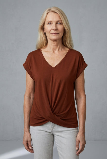 Ariadne | Relaxed V-Neck Top