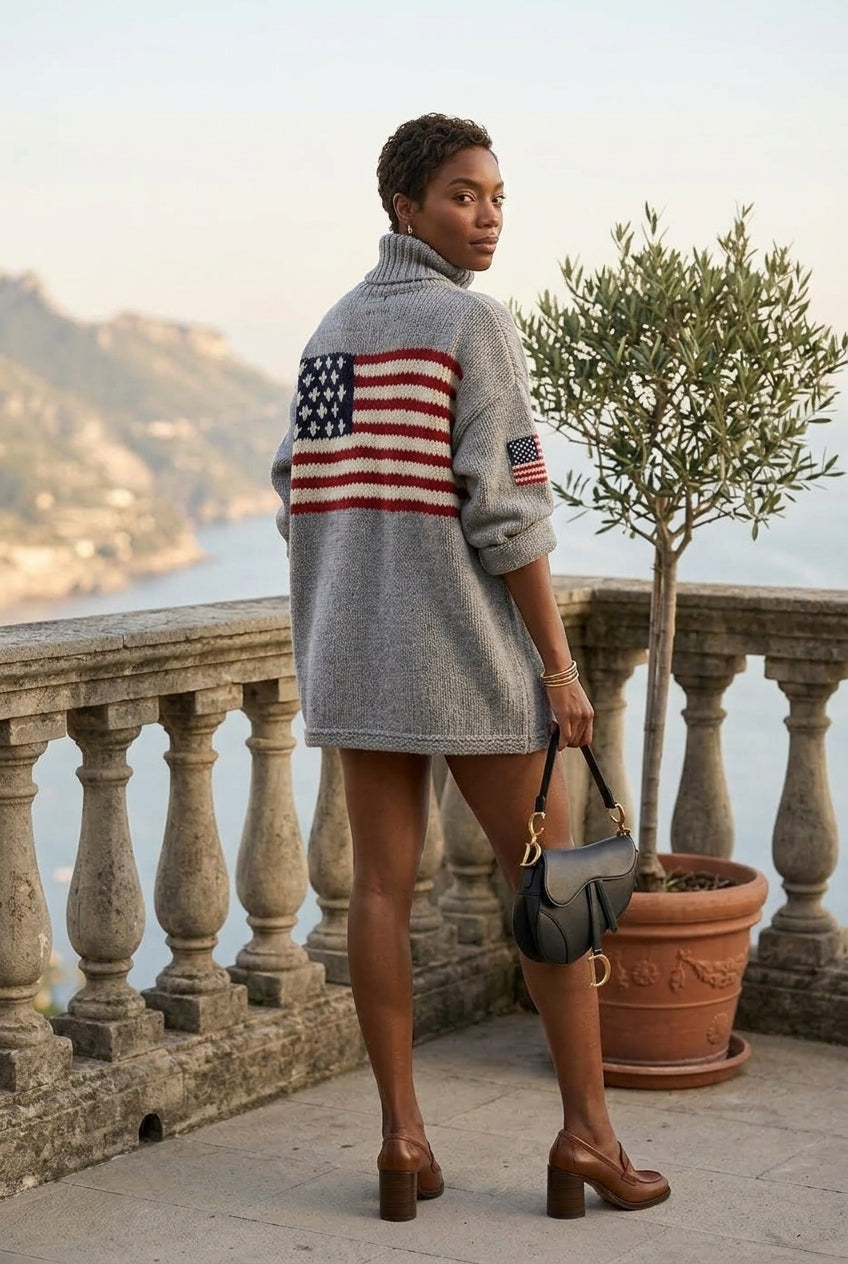 Arnia | Half-High Collar Knit Pullover