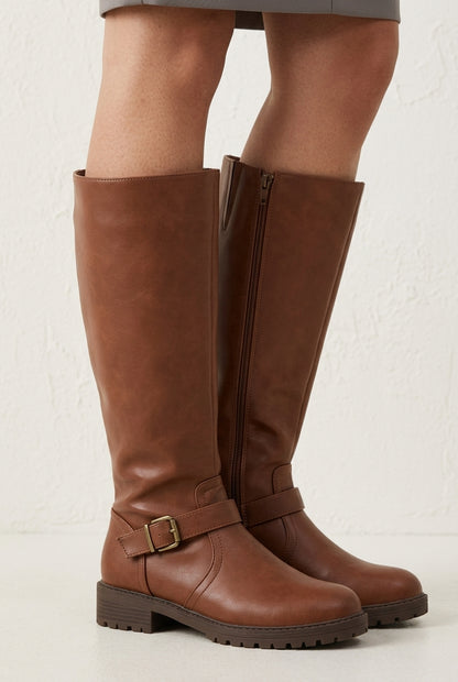 Retro Low Heel Boots for Women, Classic Comfortable Everyday Ankle Boot with Subtle Lift, for Casual, Work & Dressier We